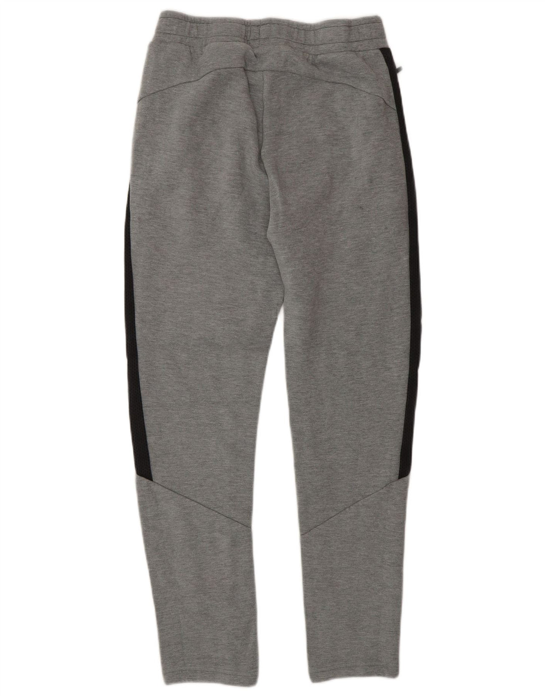 PUMA Mens Tracksuit Trousers Small  Grey Colourblock Cotton