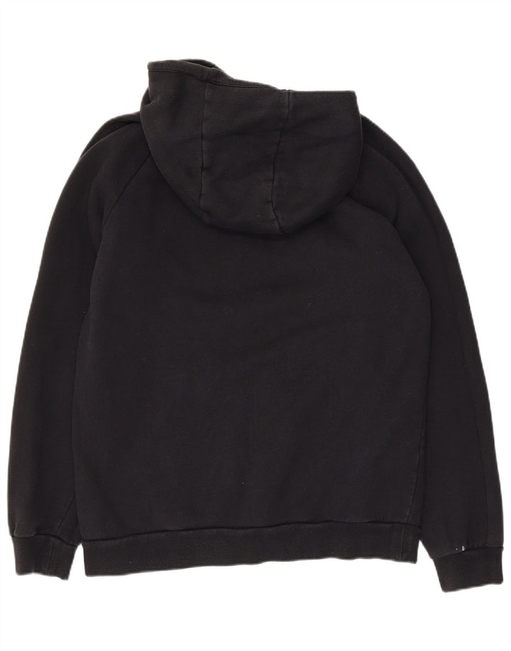 Мужской джемпер с капюшоном JORDAN, черный, хлопковый, с рисунком