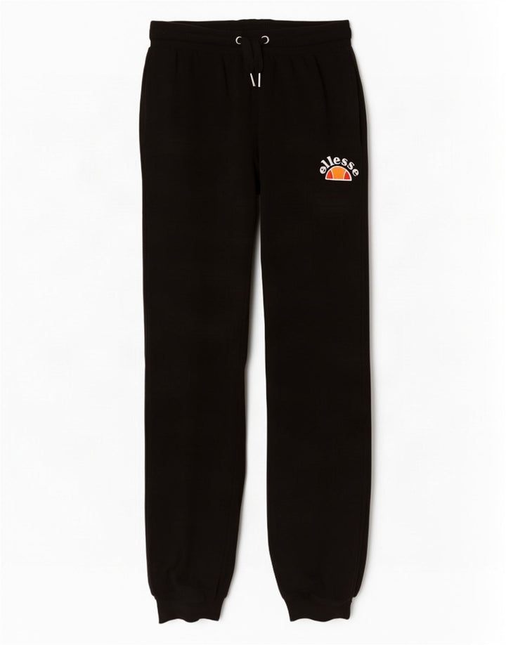 Мужские спортивные брюки Ellesse, джоггеры, маленькие черные, хлопковые