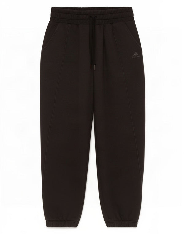 Женские спортивные брюки Adidas Joggers UK 12/14, средний черный хлопок