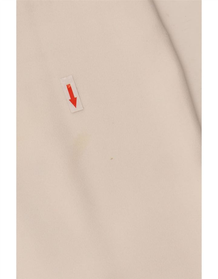 Zara Женские повседневные брюки-клеш, маленькие W26 L25, белые