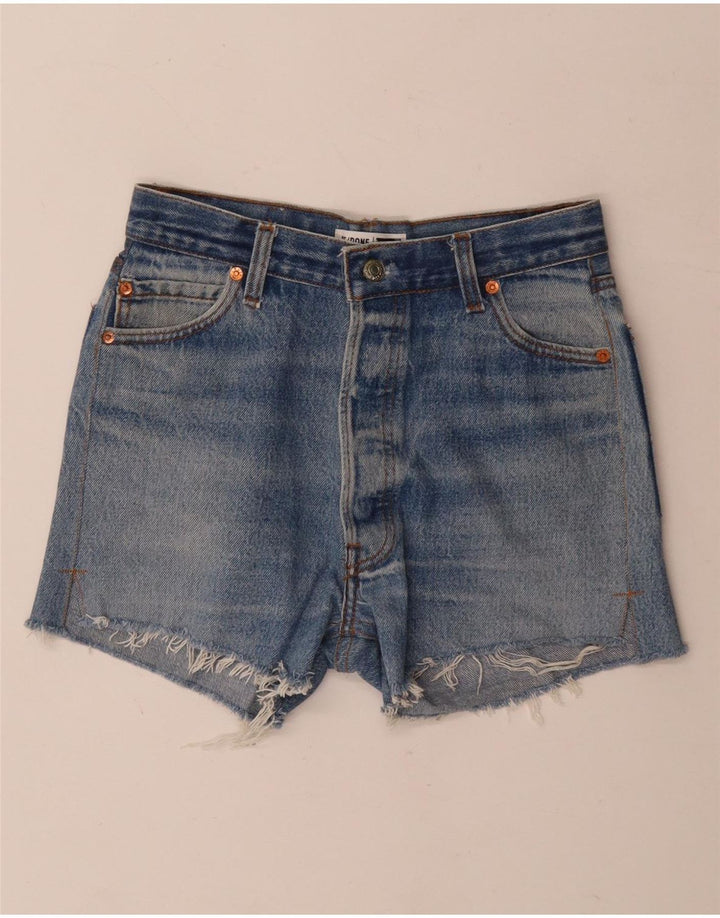 Женские джинсовые шорты Levi's W25 XS, синие, хлопок