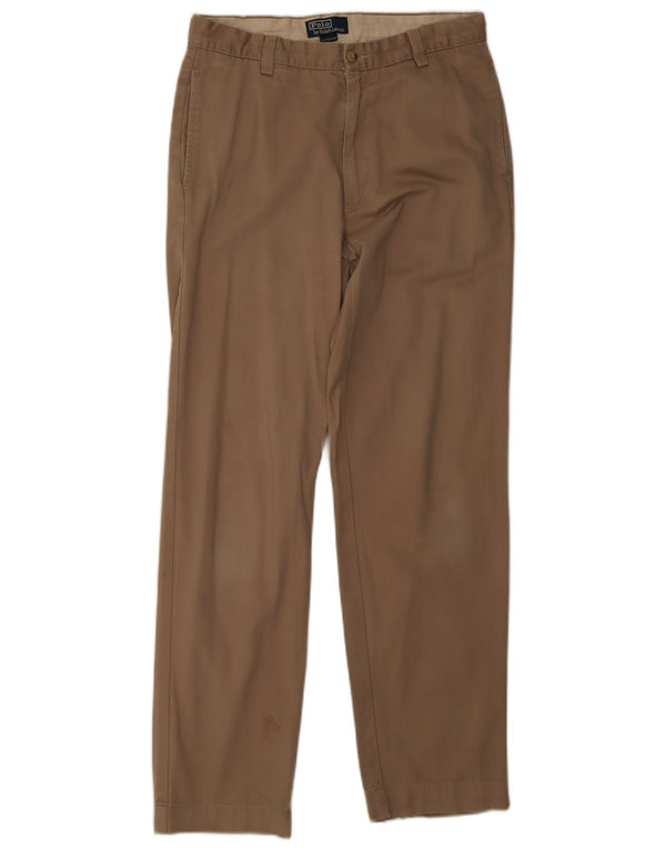 Мужские брюки Chatfield прямого кроя Polo Ralph Lauren W33 L32 цвета хаки