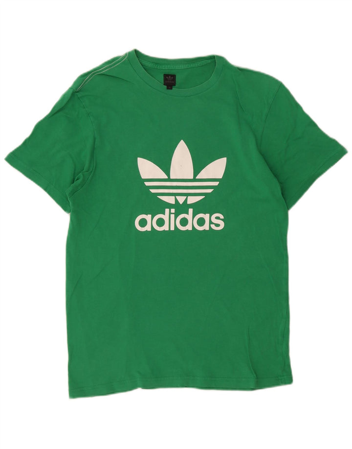 Мужская футболка с рисунком Adidas Top Medium Green