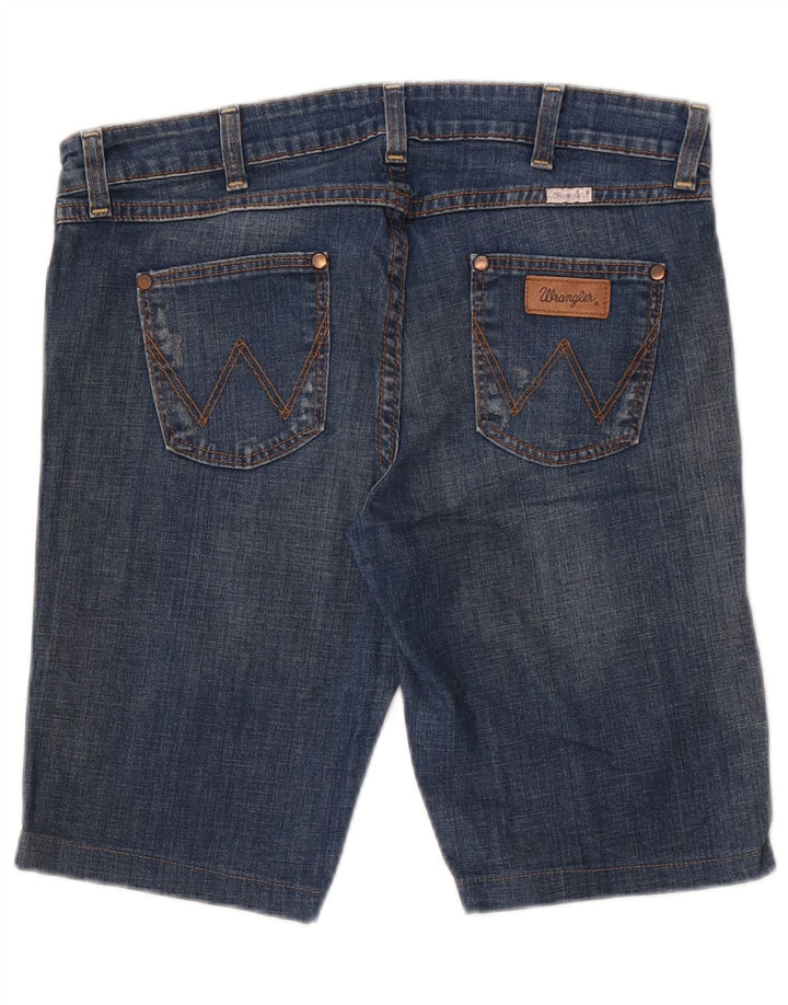 Мужские джинсовые шорты Wrangler Iris W31, средний синий хлопок