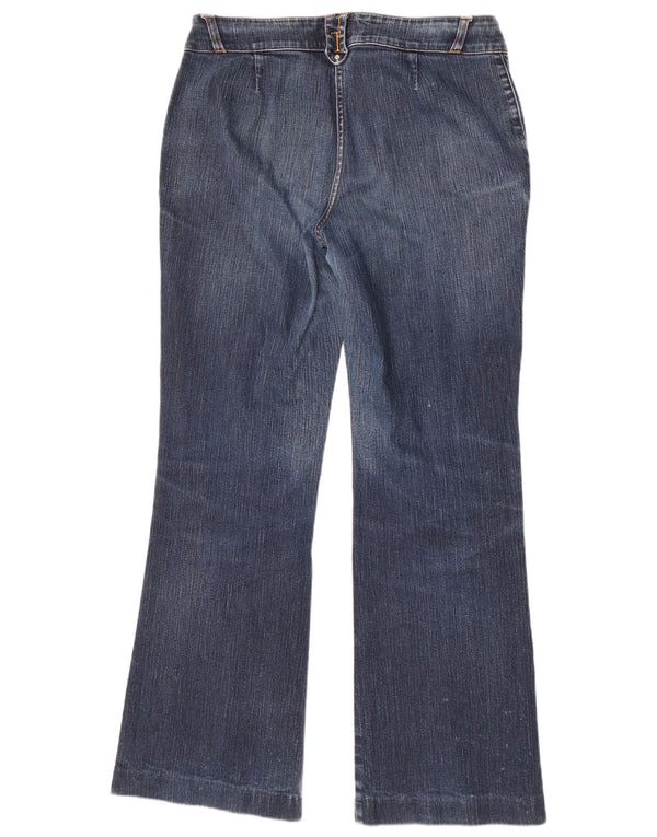 Женские джинсы Trussardi Bootcut W27 L30 синие, хлопок