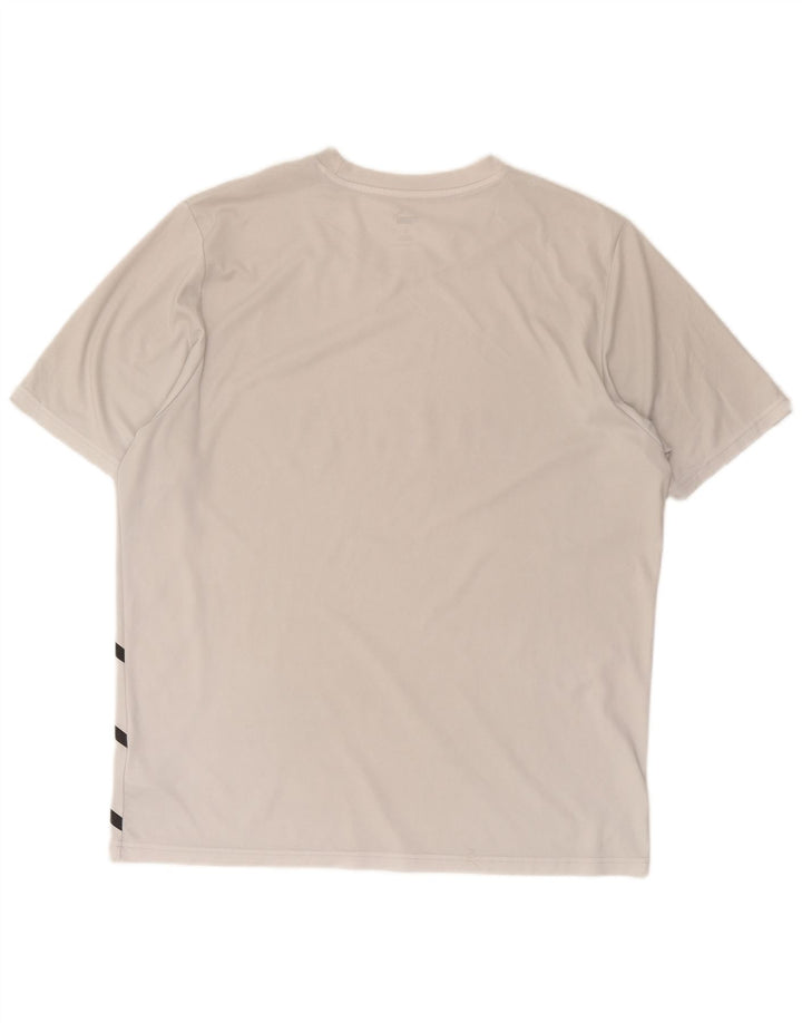 Мужская футболка с рисунком Puma Top XL, белый полиэстер