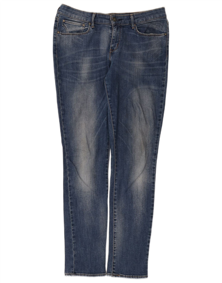 Женские узкие джинсы Levi's W31 L34 синие, хлопок