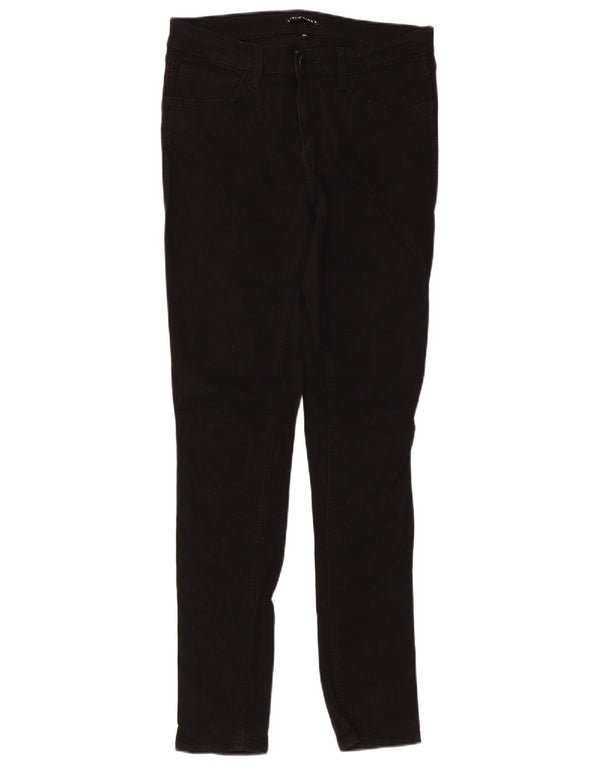 Женские джинсы скинни Levi's W30 L30, черный хлопок