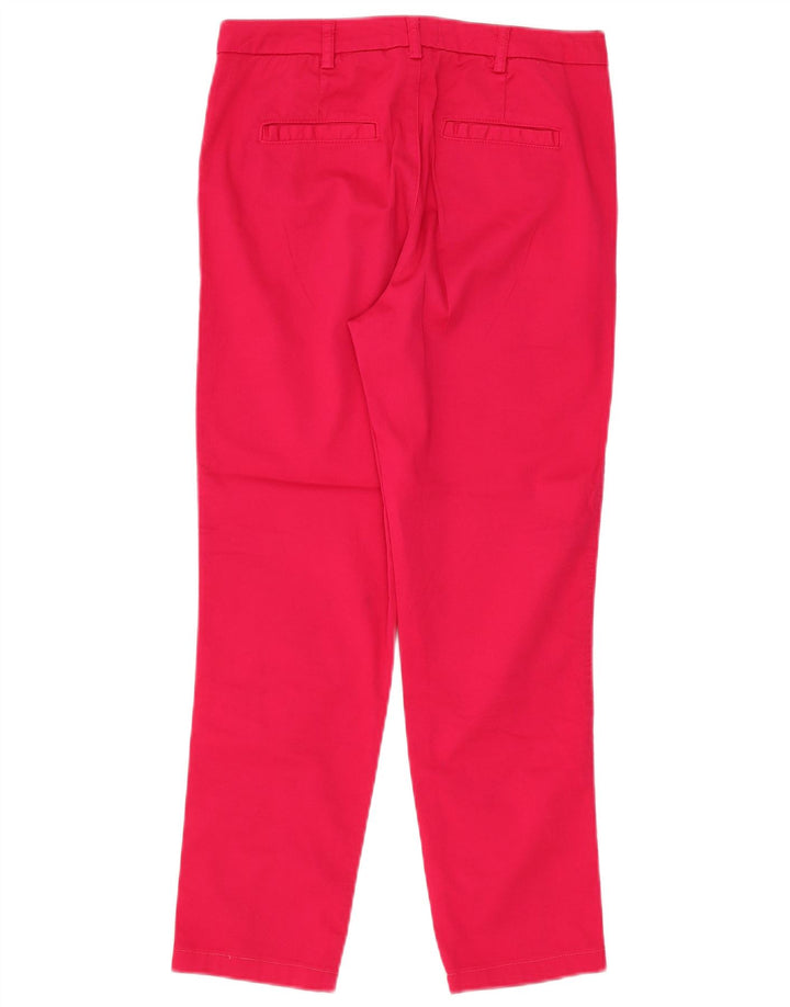 Женские брюки чинос Benetton W30 L26 розовые