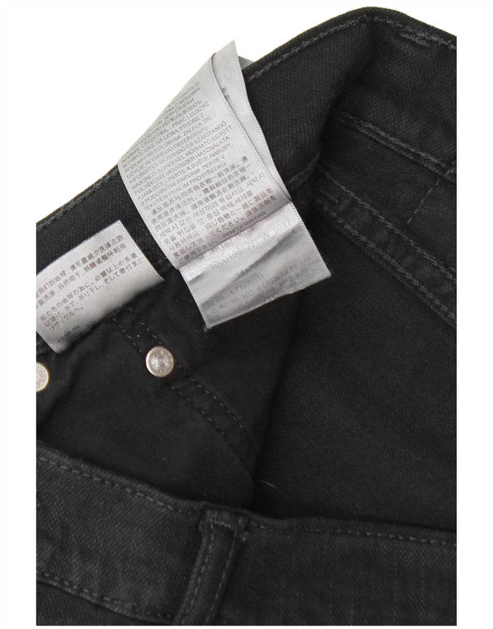 Мужские прямые джинсы Levi's W34 L32, черный хлопок