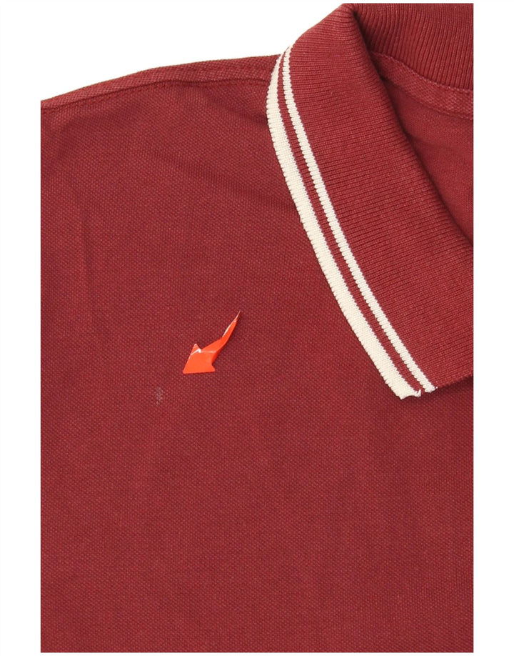 Мужская рубашка-поло Carrera 2XL бордовый хлопок