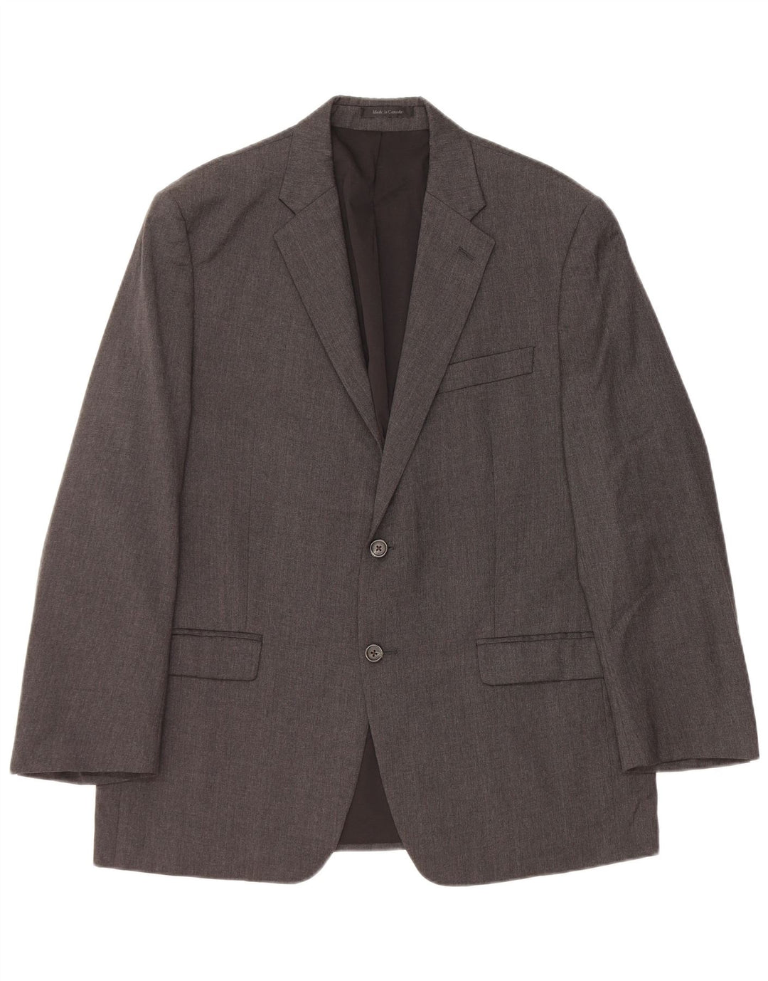 Мужской пиджак на двух пуговицах Ralph Lauren, Великобритания, 42 XL, серая шерсть