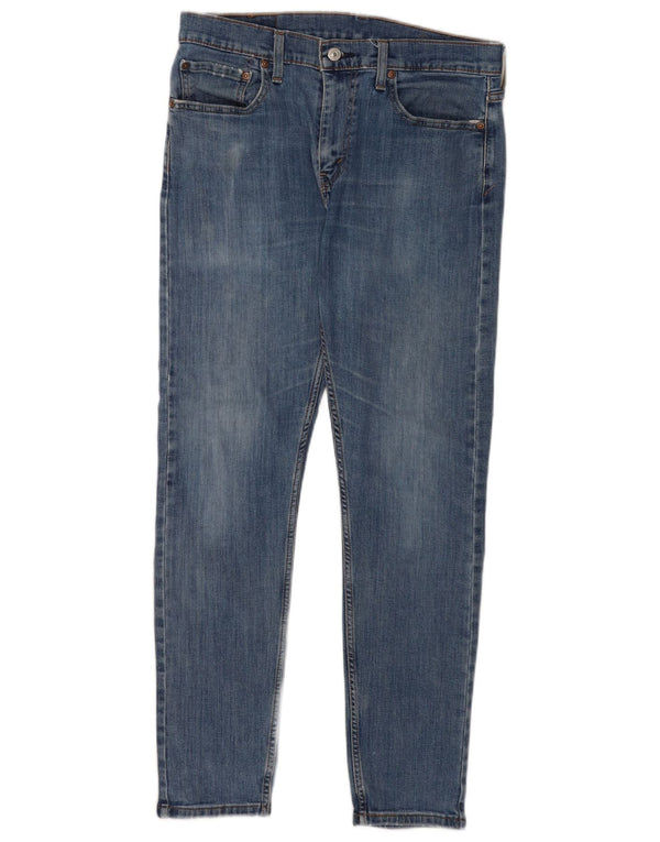 Мужские зауженные джинсы Levi's 512 W32 L32 синие, хлопок