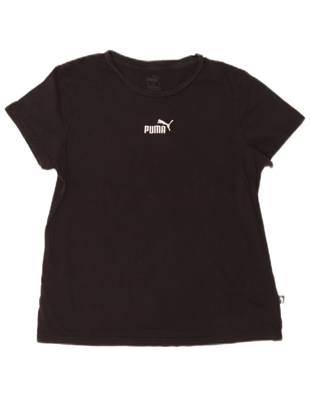 Женская футболка с рисунком Puma Top UK 14, средний черный