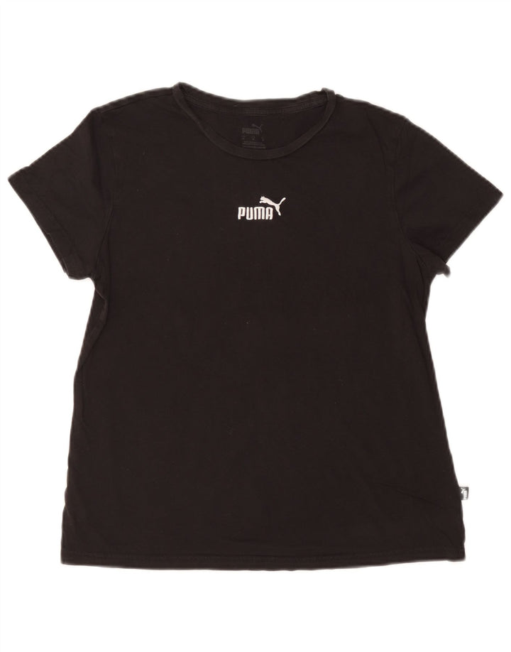 Женская футболка с рисунком Puma Top UK 14, средний черный