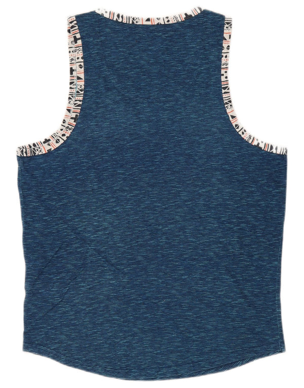 Мужской жилет HOLLISTER, маленький синий хлопковый жилет в тонкую полоску