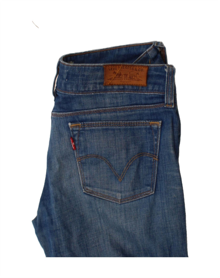 LEVI'S Womens 571 Slim Jeans W28 L34 Blue Cotton Vintage Levi's and Second-Hand Levi's from Messina Hembry 