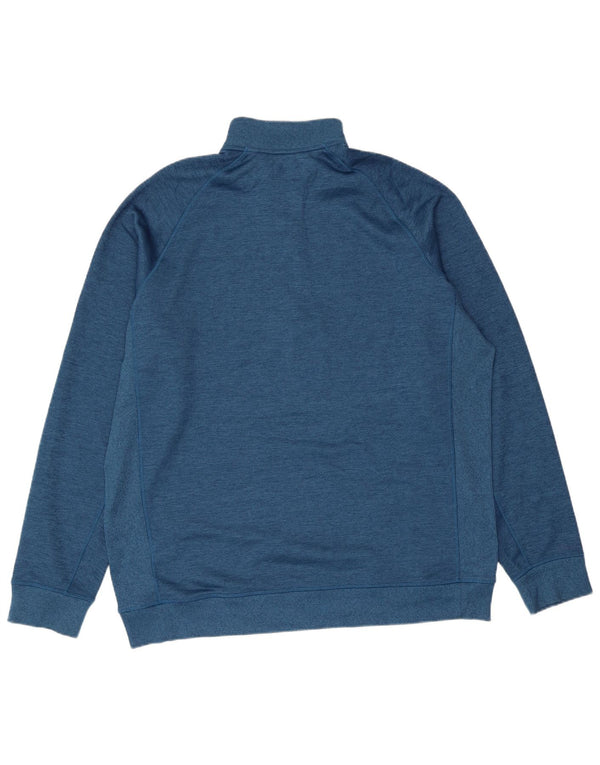 Мужской свитшот с воротником на молнии Under Armour, XL, синий