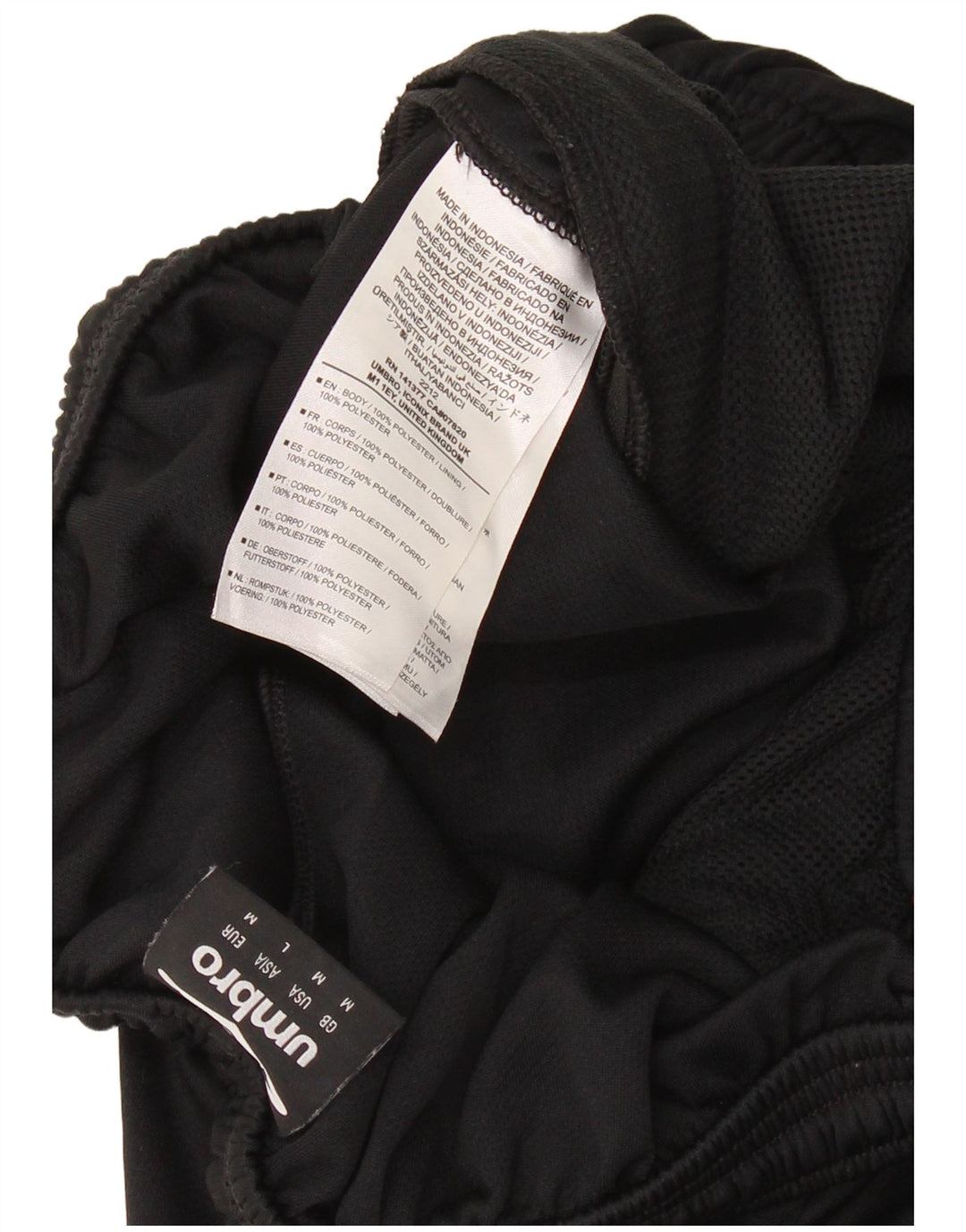 UMBRO Мужские спортивные шорты West Ham United F.C, средний черный, полиэстер