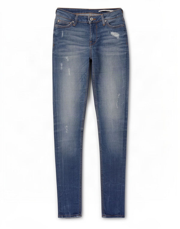Женские узкие джинсы Zara EU 34 2XS W24 L30 синие