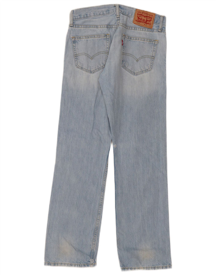Мужские прямые джинсы Levi's 514 W30 L30 синие, хлопок