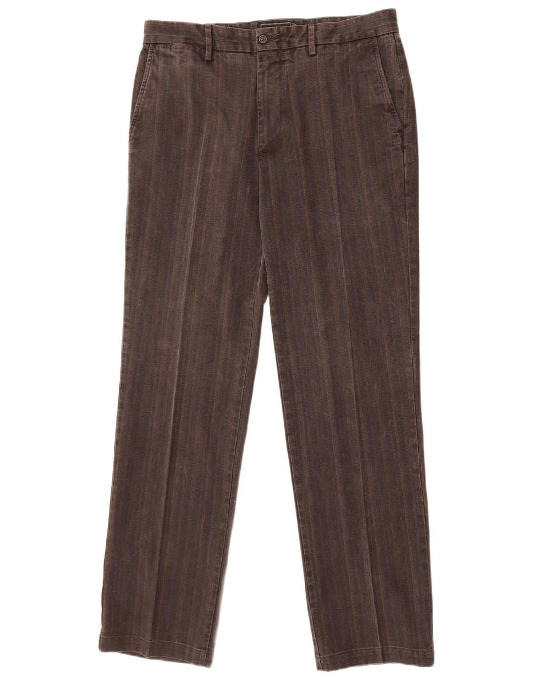 Мужские брюки чинос Marlboro Classics EU 52 XL W34 L33 Серые в полоску