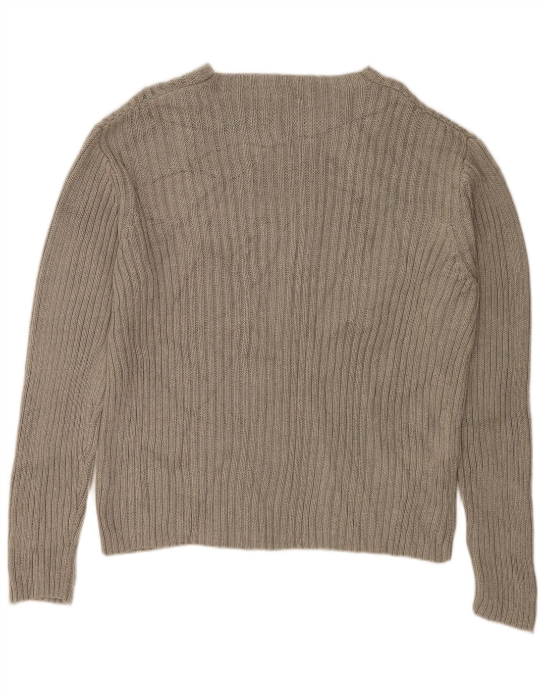 Женский джемпер с вырезом «лодочка» DKNY, Великобритания, 16, большой серый хлопок