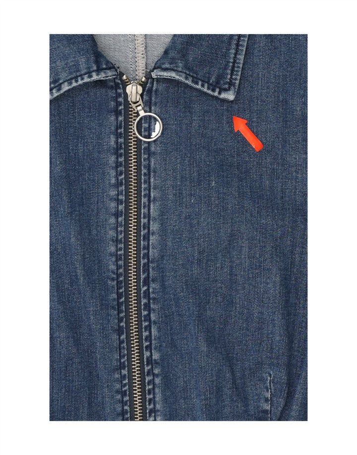 TALLY WEIL Womens Denim Dress EU 36 Small Blue Cotton Vintage Tally Weil and Second-Hand Tally Weil from Messina Hembry 