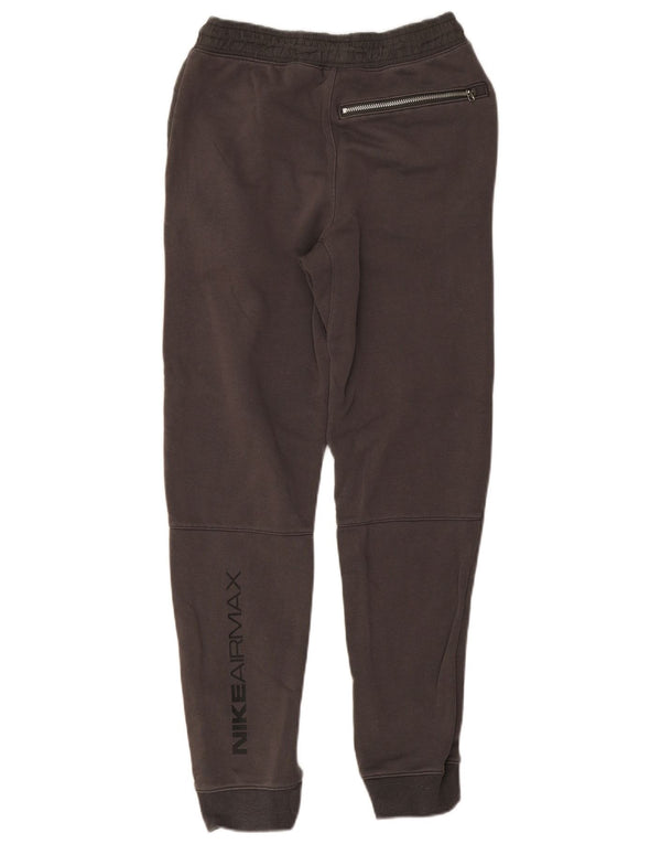 Nike Boys Tracksuit Trousers Joggers 12-13 Years Large Grey Cotton