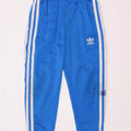Спортивный костюм Adidas для мальчиков, брюки для бега, 5-6 лет, синий полиэстер