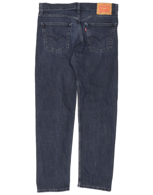Мужские зауженные джинсы Levi's 502 W34 L32 Темно-синие, хлопок