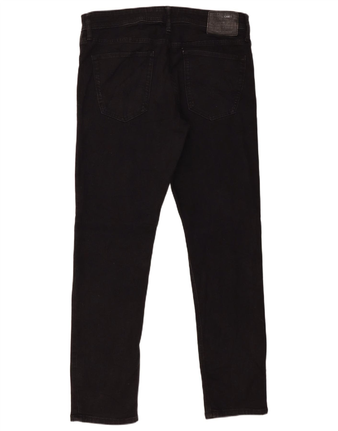 Мужские узкие джинсы Jack & Jones W34 L32, черный хлопок