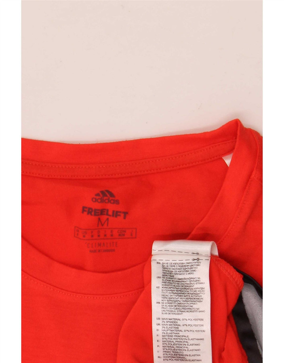 Мужской жилет Adidas Lash Graphic Vest, средний красный полиэстер с цветными блоками
