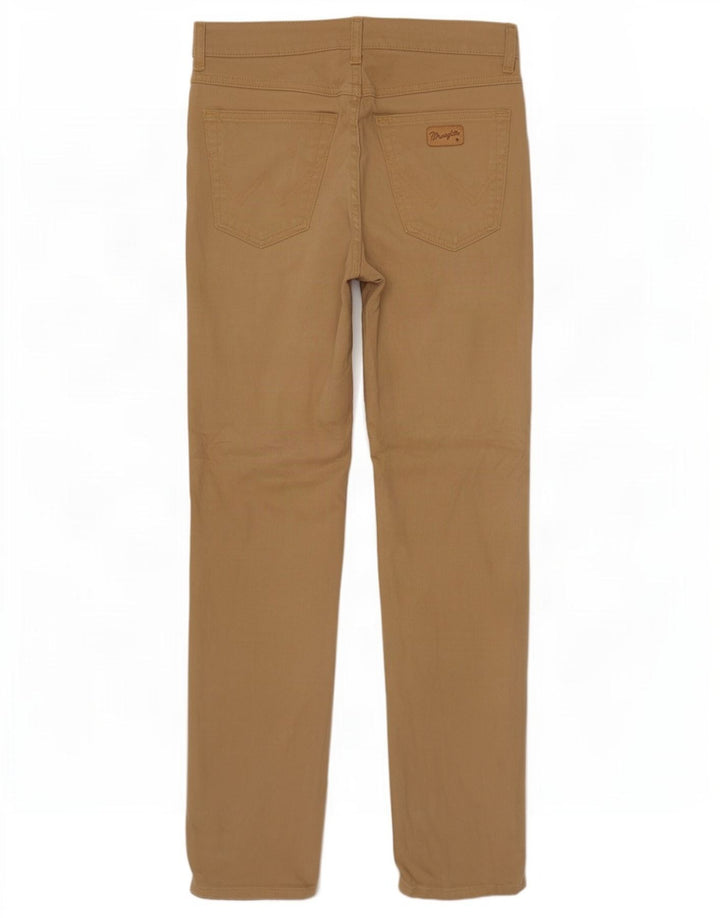 Мужские прямые джинсы Wrangler Texas Stretch W32 L30, коричневый хлопок