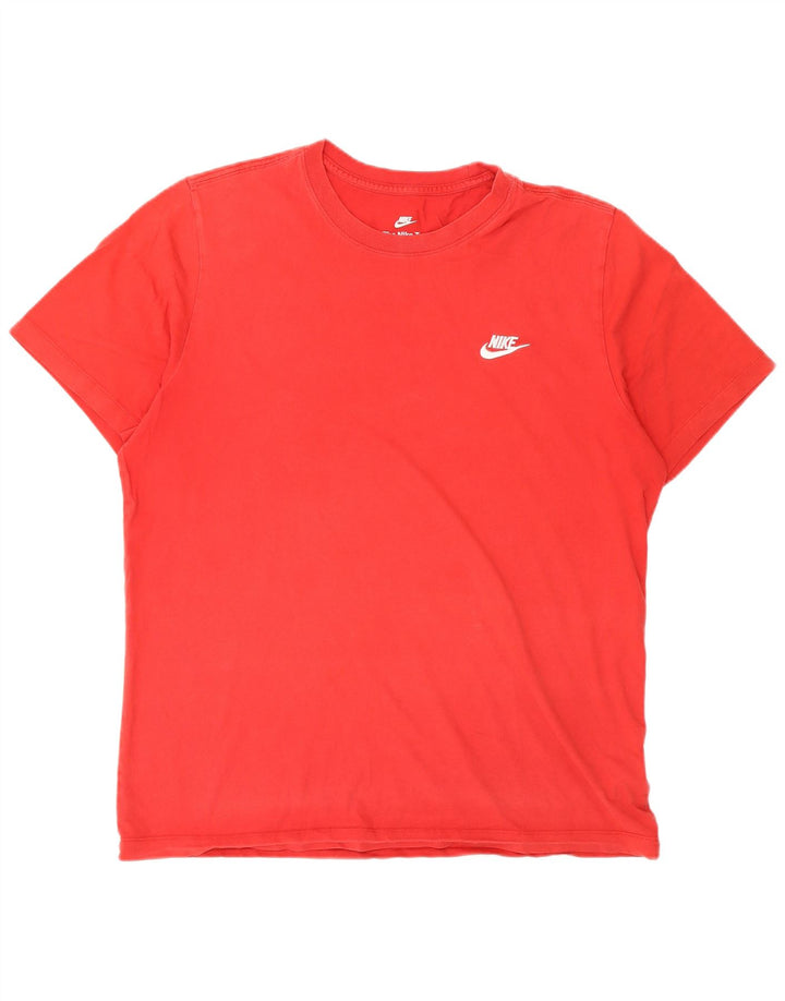 Мужская футболка Nike, большой красный хлопок