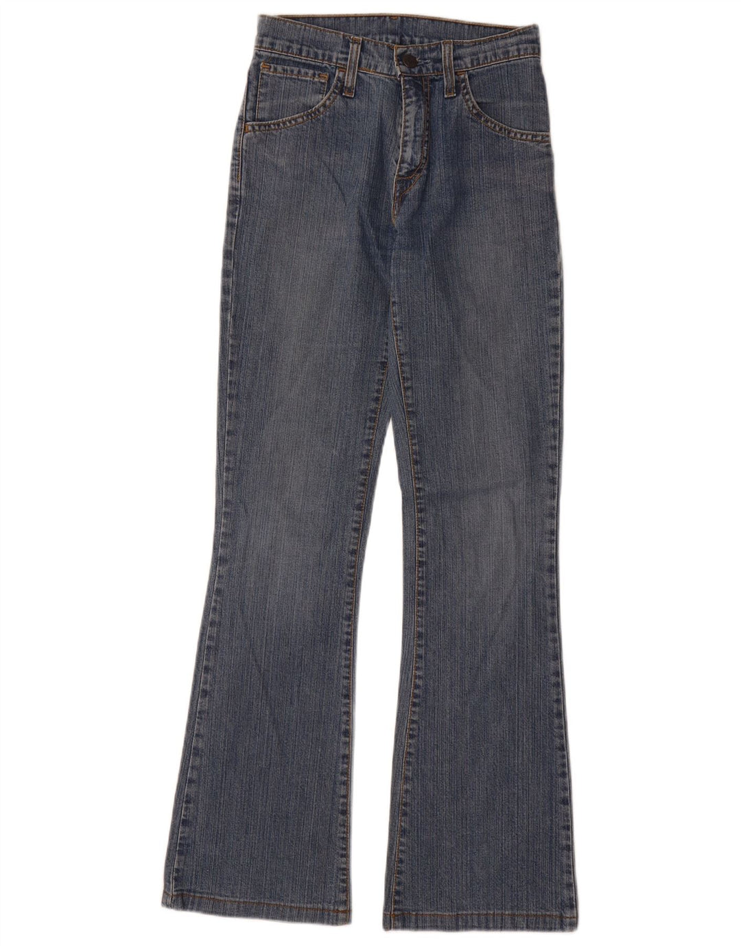 Женские расклешенные джинсы Levi's W26 L34, синий хлопок