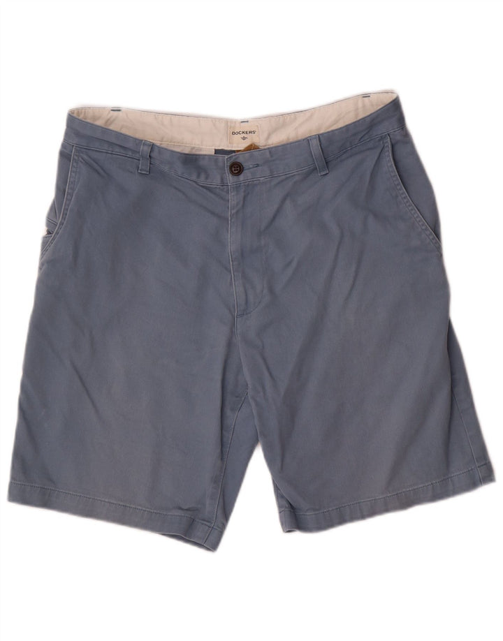 Мужские шорты-карго Dockers W34, большие синие, хлопок