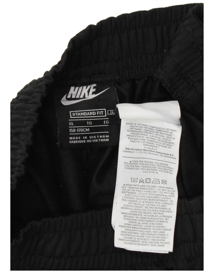 Полный спортивный костюм Nike для мальчиков с графикой, 13–14 лет, XL, черный полиэстер