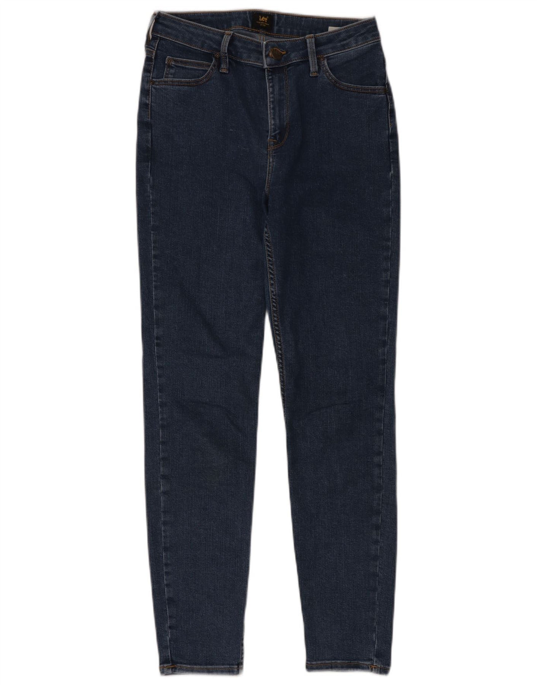 Женские джинсы скинни LEE W29 L31 синие, хлопок