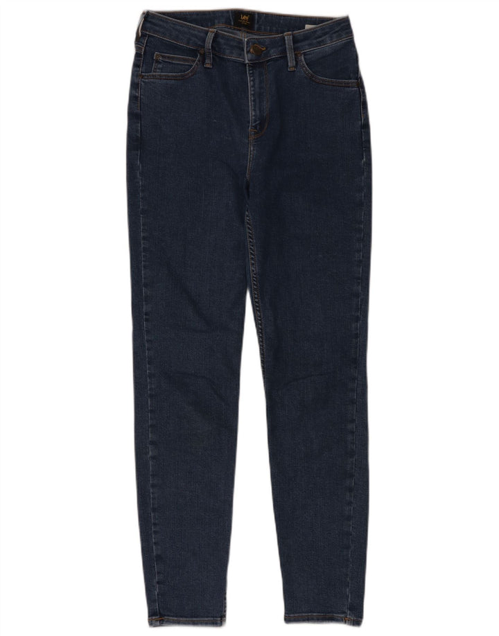 Женские джинсы скинни LEE W29 L31 синие, хлопок