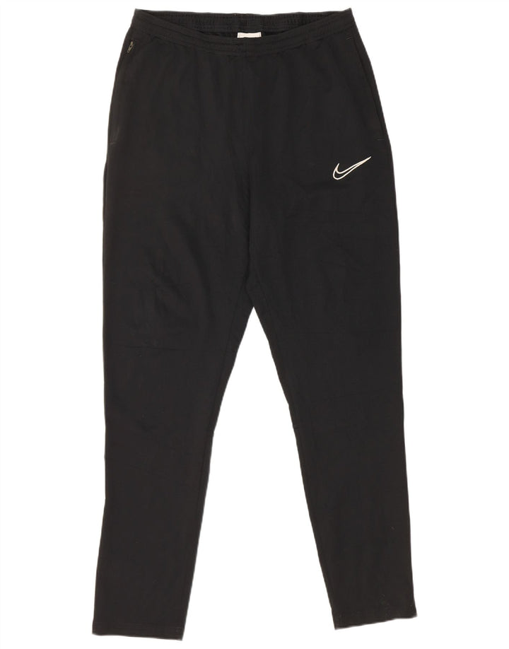Мужские спортивные брюки Nike Dri Fit, средний черный полиэстер