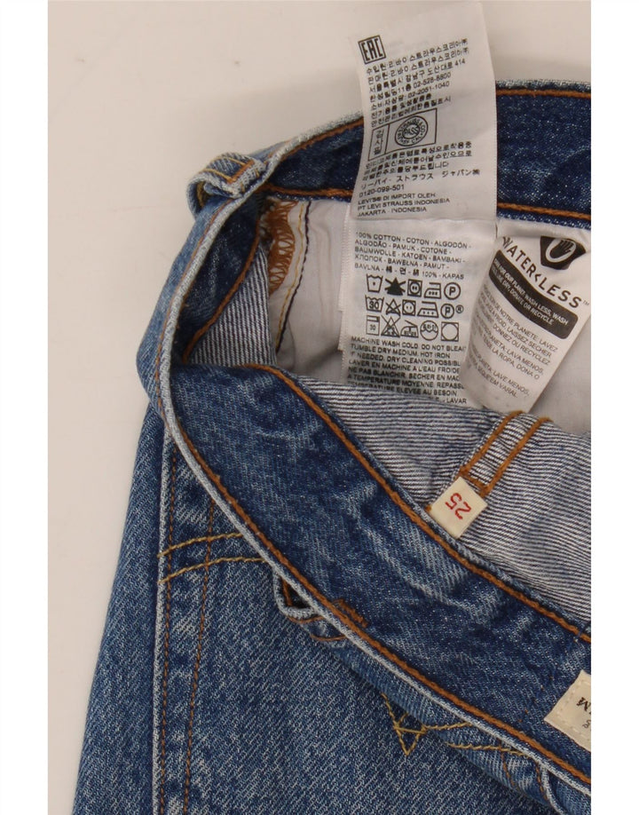 Женская джинсовая юбка Levi's W25 XS, синяя, хлопок