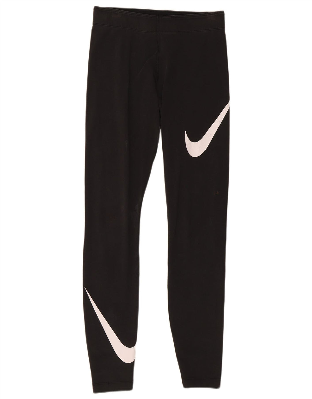 Женские леггинсы с рисунком Nike UK 8, маленькие черные хлопковые