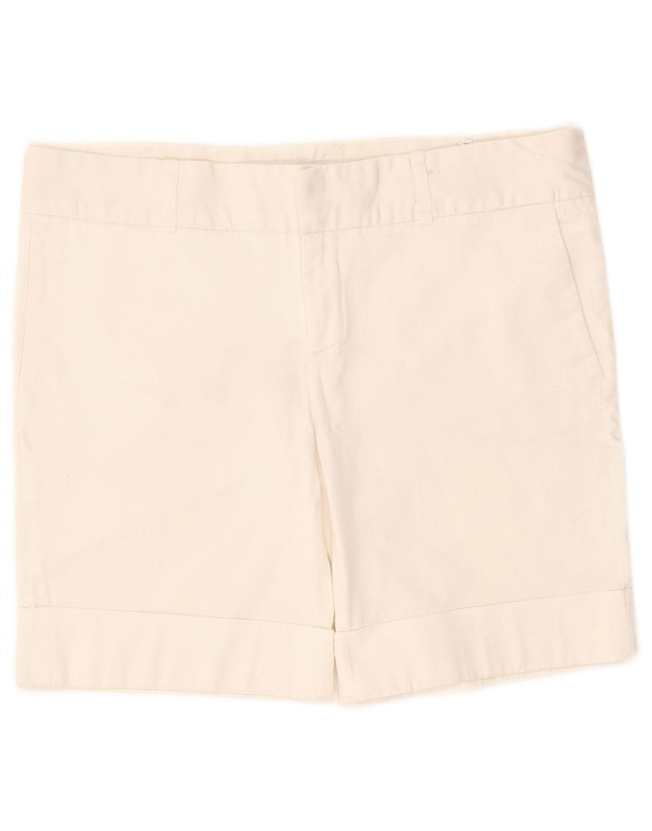 Женские шорты чинос Zara EU 40 Medium W30 Белый хлопок