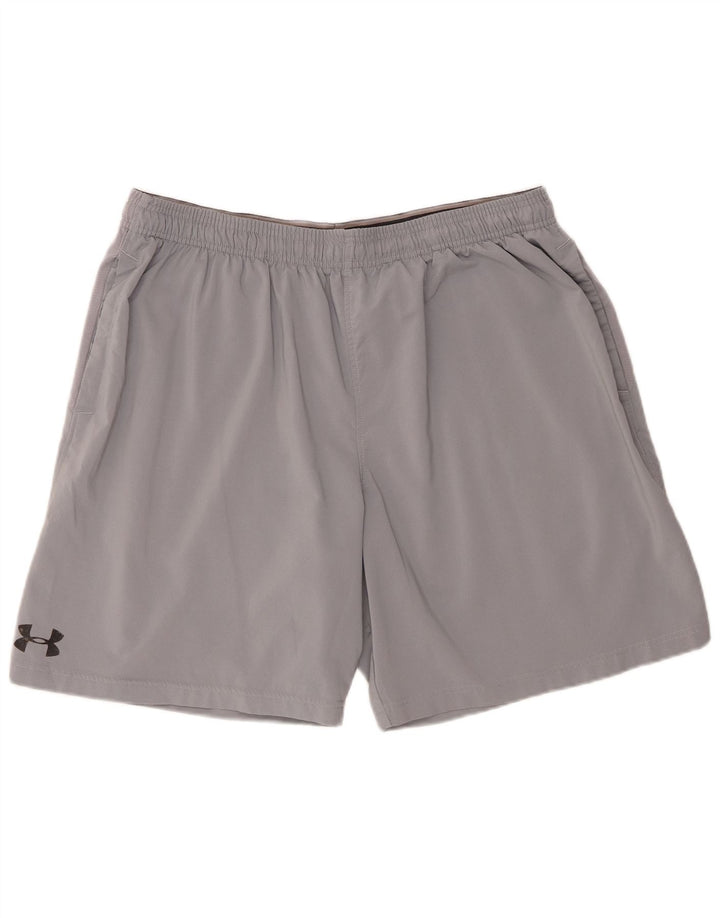 Мужские спортивные шорты с рисунком Under Armour XL, серые