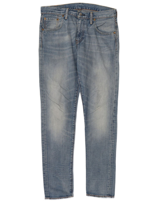 Мужские зауженные джинсы Levi's 520 W29 L32 синие, хлопок