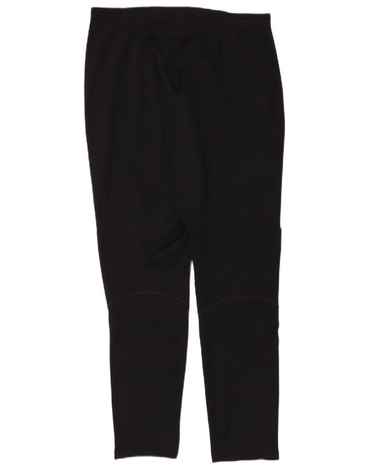 Мужские спортивные брюки Nike Dri Fit XL, черные полиэстер с цветными блоками
