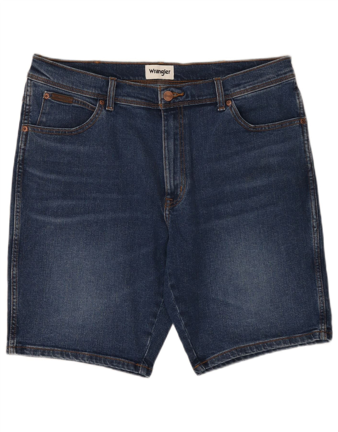 Мужские джинсовые шорты Wrangler W36, большие, темно-синие, хлопок