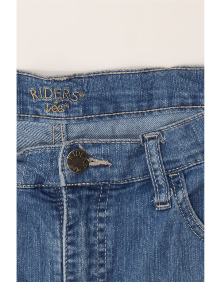 LEE Womens Riders Denim Shorts W34 Large Blue Vintage Lee and Second-Hand Lee from Messina Hembry 